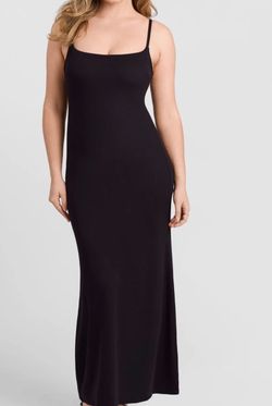 Sculpting Shapewear Rib Scoop Neck Cami Maxi Dress