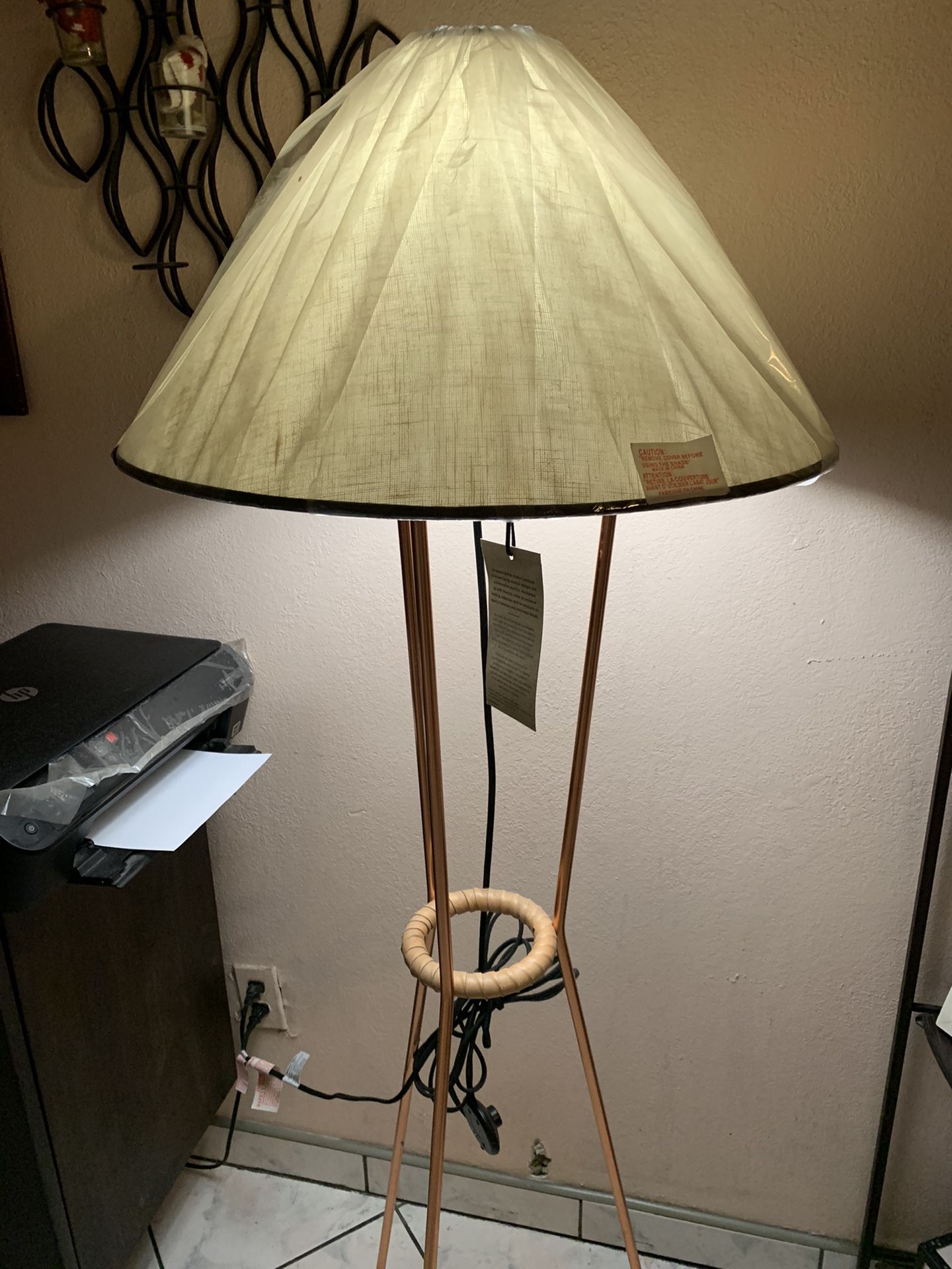 Tapered Shade Floor Lamp