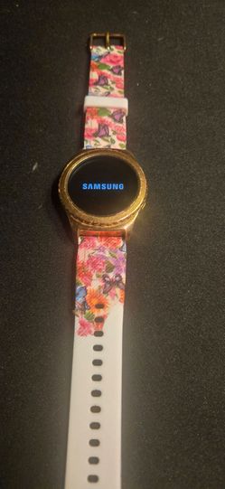 Samsung Smartwatch gear s2 with Floral Band