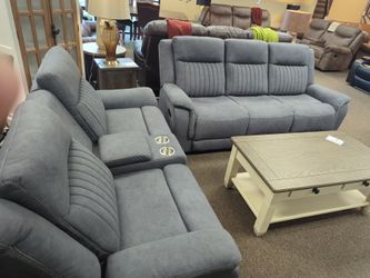 NEW RECLINING COUCH AND LOVESEAT SET