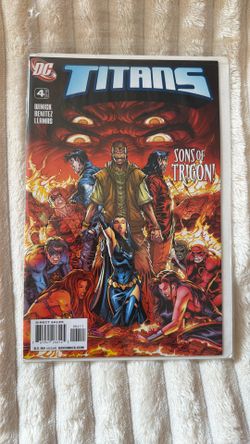 DC Comic Book Titans #4 September 2008 Sons of Trigon