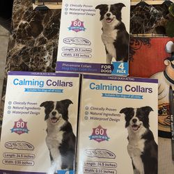 Three boxes for per pack, calming dog collar, suitable for all sizes