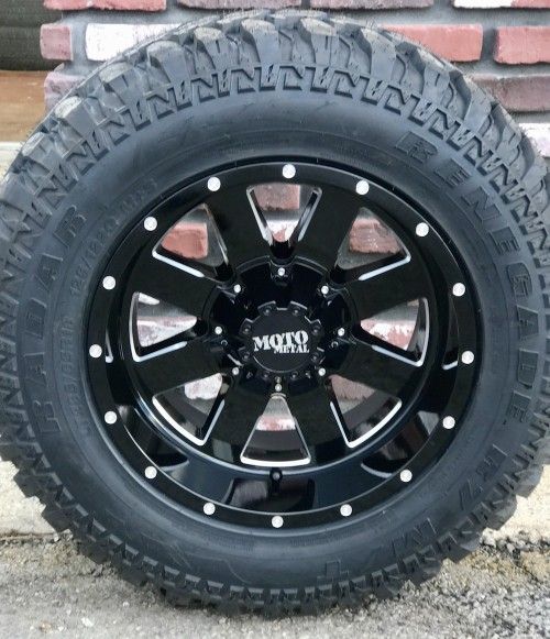 Tacoma Wrangler Yukon Tahoe Titan Wheels Off Road Rims Silverado Tundra Ram F-150 