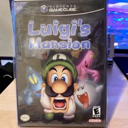 Luigi's Mansion (Nintendo GameCube) Black Label Complete, 