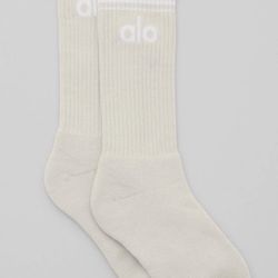 Alo Yoga Unisex Throwback Sock