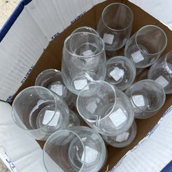 Glass Candle Holders