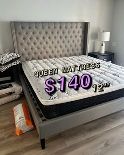 New Queen mattres only $140