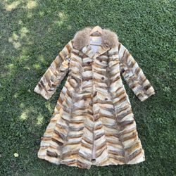Vintage Women’sFox Fur Cost Size Small