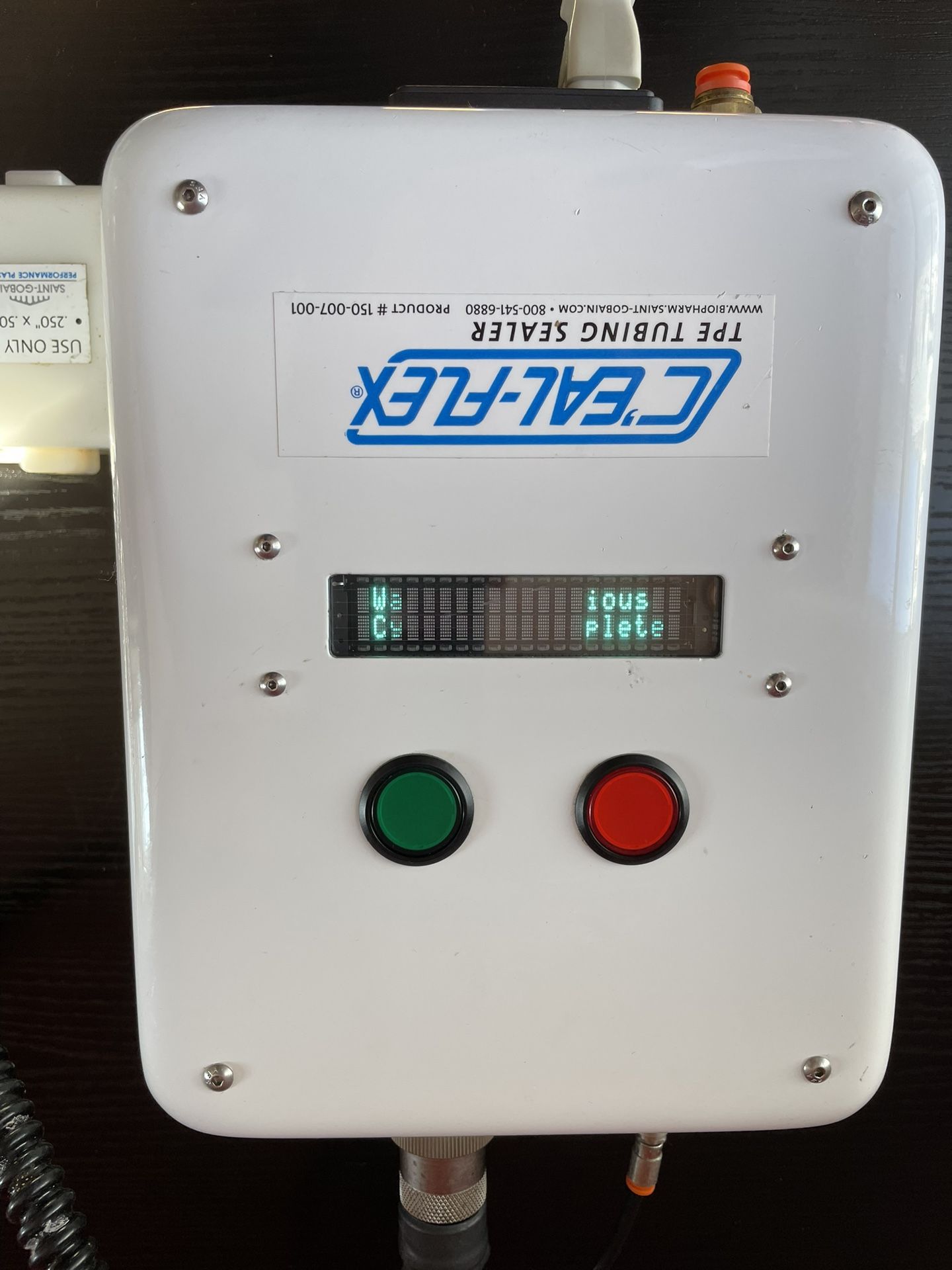 C'eal-Flex TPE 3160 Tube Welder