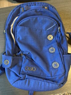 Ogio blue backpack