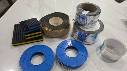 Mixed Construction Sealing Tape and Accessories Lot