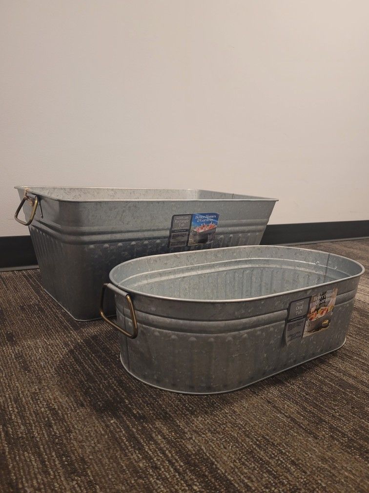 Galvanized Tubs