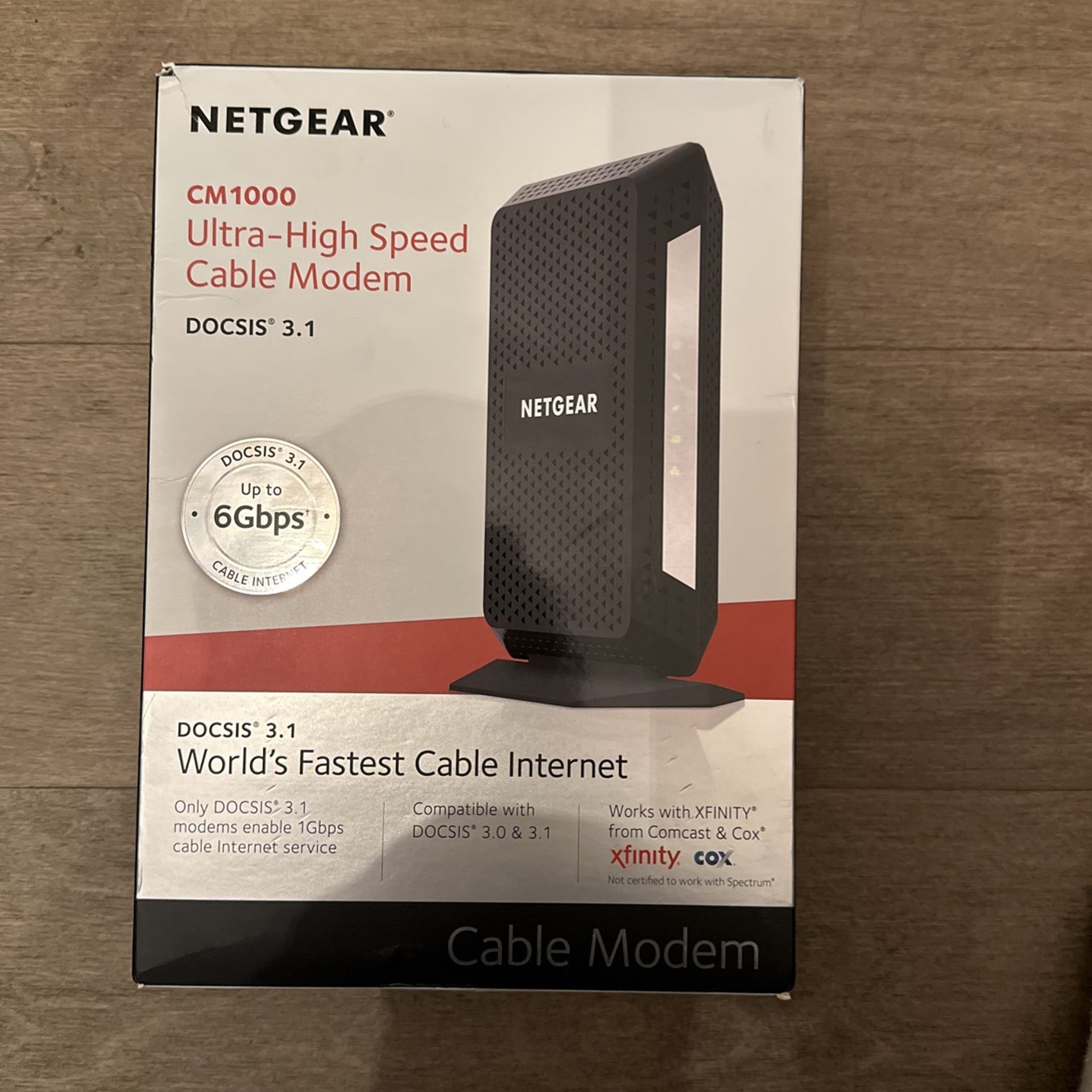 CM1000 Ultra High Speed Cable Modem