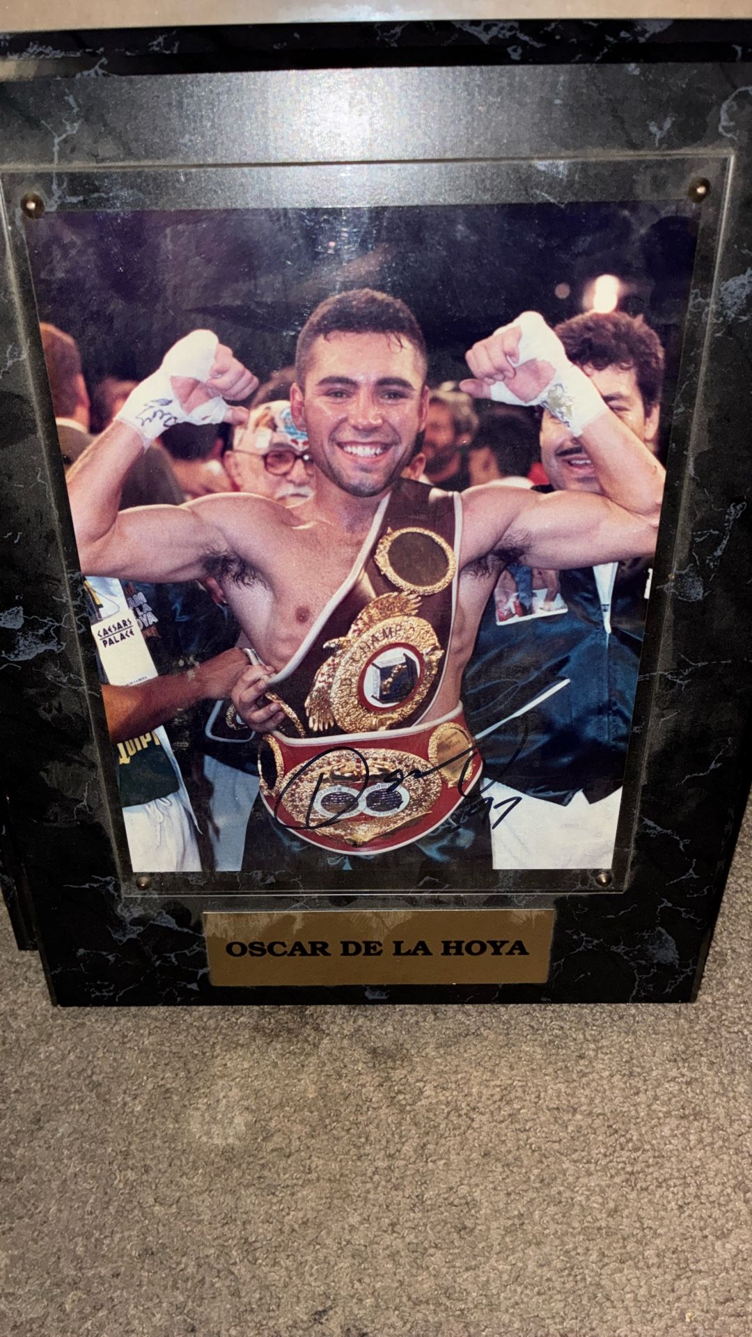 Oscar De La Hoya Signed 8x10
