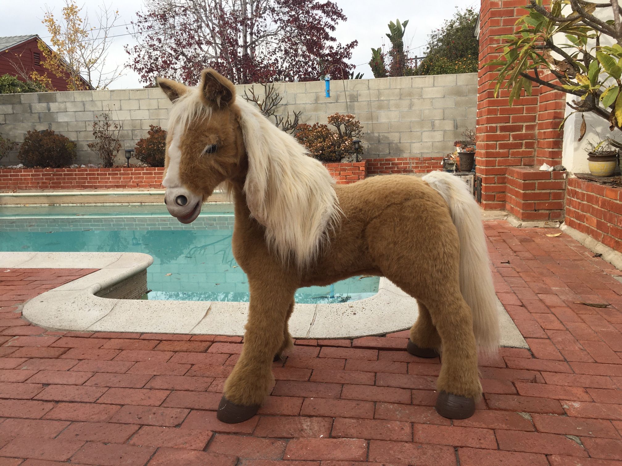Hasbro Furreal Butterscotch Pony Horse Interactive Ride On Toy