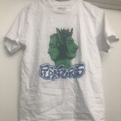 Rare PLEASURES Hipster T-SHIRT S WHITE (supreme Style)