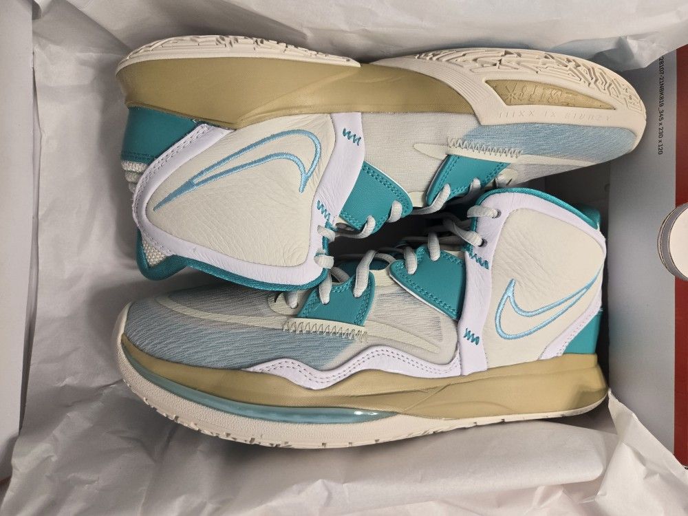 Hardware Networking Kyrie Letterman NEW Nike Kyrie Baltic Blue