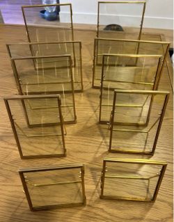 Gold Floating Frames