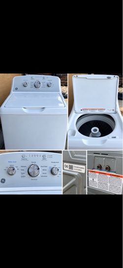 GE Top Load Washing Machine White