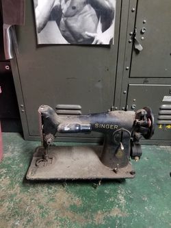 Antique singer sewing machine