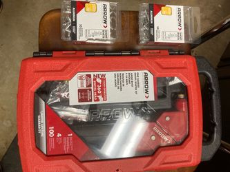 New arrow swivel head riveter kit with extra rivets