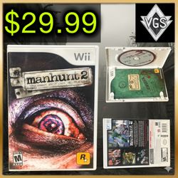 *CIB* Manhunt 2 Wii 2007