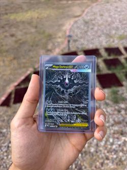 Mega Darkrai ex pitch black raw