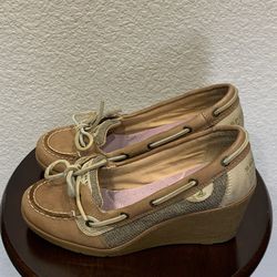 Women’s Sperry  Leather Wedges Size 7