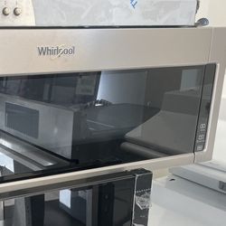 Low Profile Microwave over the Range Whirlpool  30”
