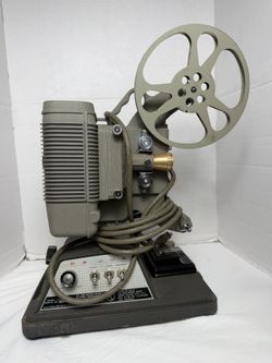 Vintage DeJUR Model 1000 8mm Movie Projector 1950s Film Projector NOT TESTED