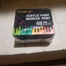 Acrylic Paint Marker Pens Set....new In Box