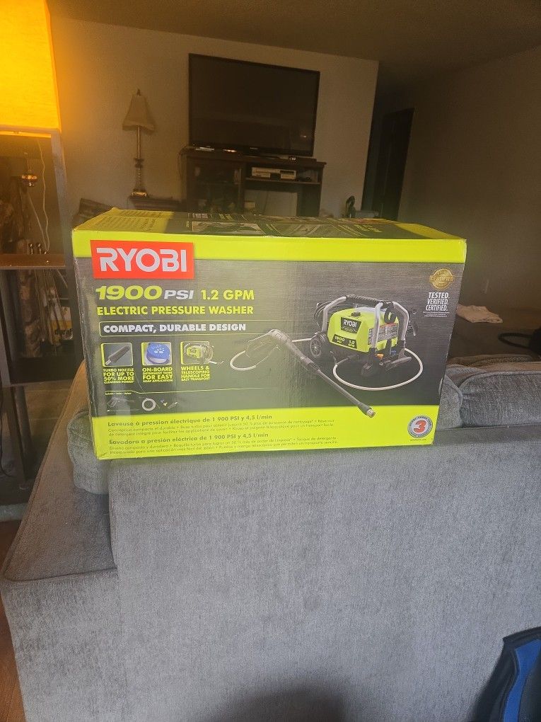 Ryobi Electric pressure washer