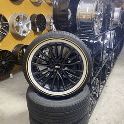 22 V-spec Rims With Vogue Tires