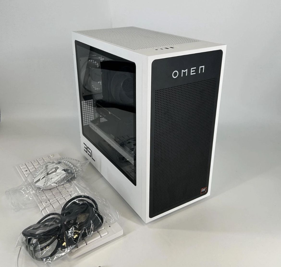 HP Omen 35L gaming desktop Ryzen 5 8400F 16gb DDR5 memory RTX 5060 1Tb 