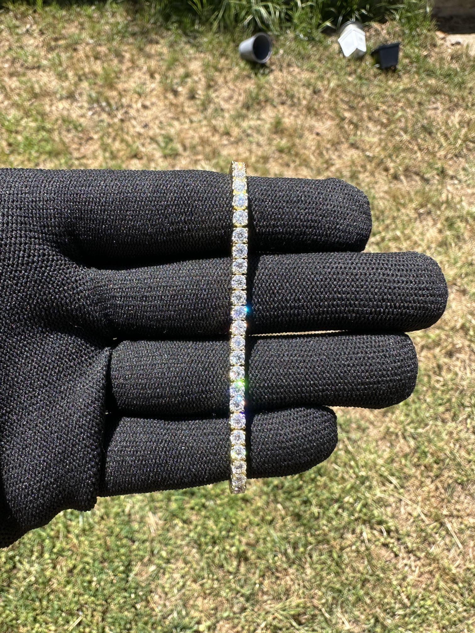 Moissanite 6 CTW Tennis Bracelet 7” [Never worn before]