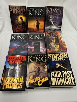 Stephen King Book Collection 9 Books Hardcover