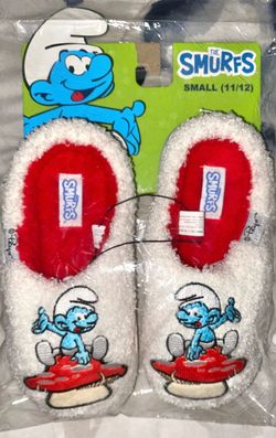 The Smurfs Kids Slippers (Size:11/12 (S))👉$10 (New)👈