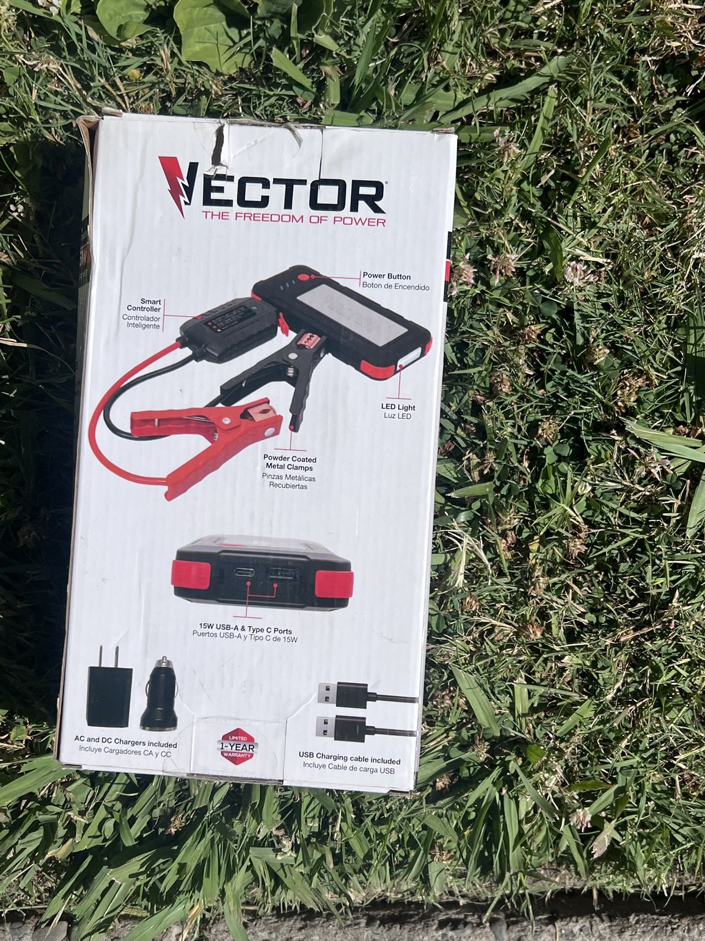 Vector Battery Jump starter