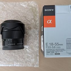 Sony E-mount Lens | SEL1855