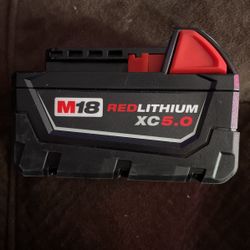 Milwaukee M18 Xc5.0 Battery