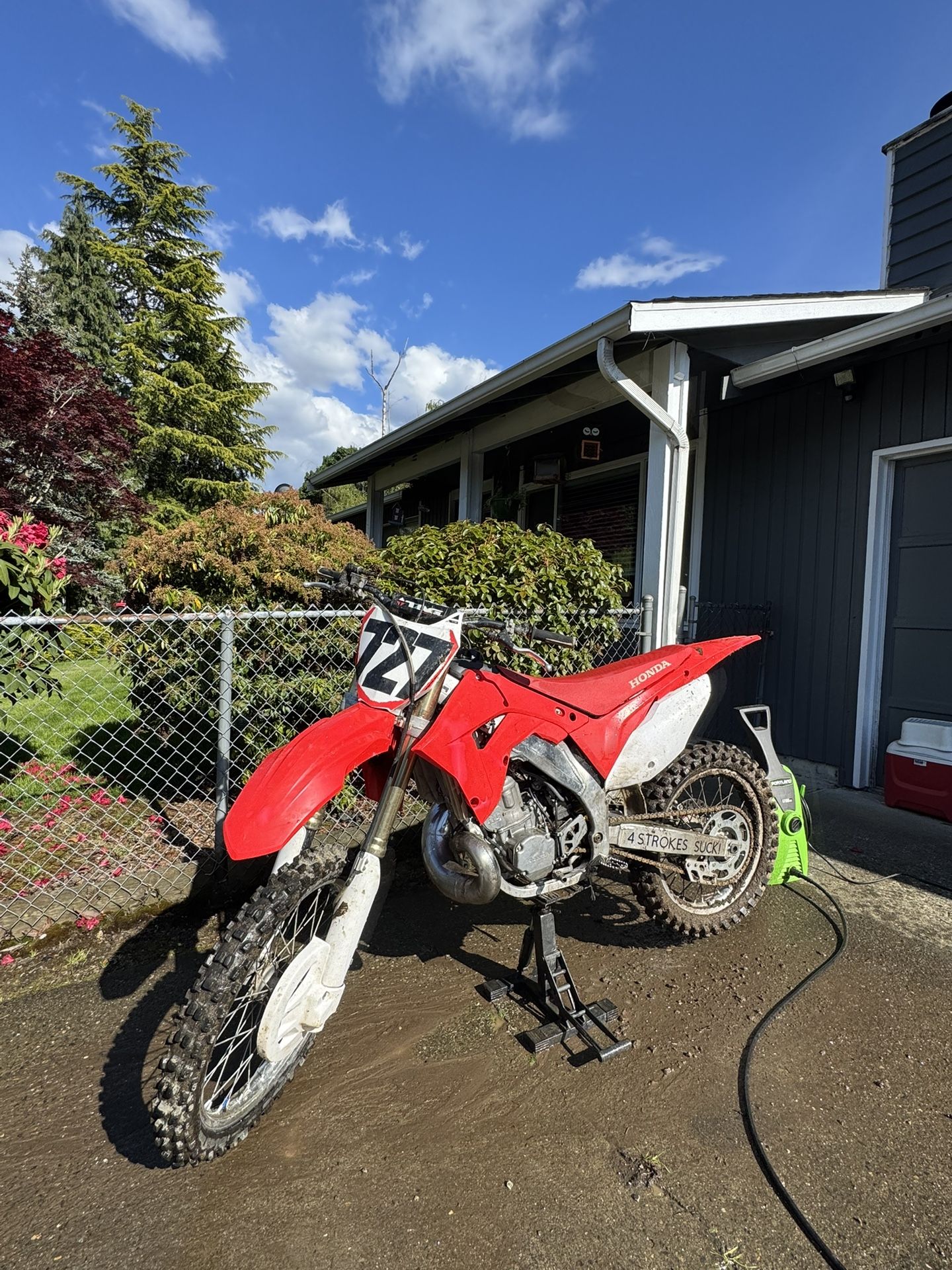2004 Honda Competition Race 250R