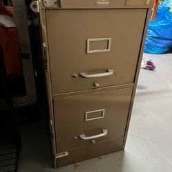 2 drawer file cabinet
