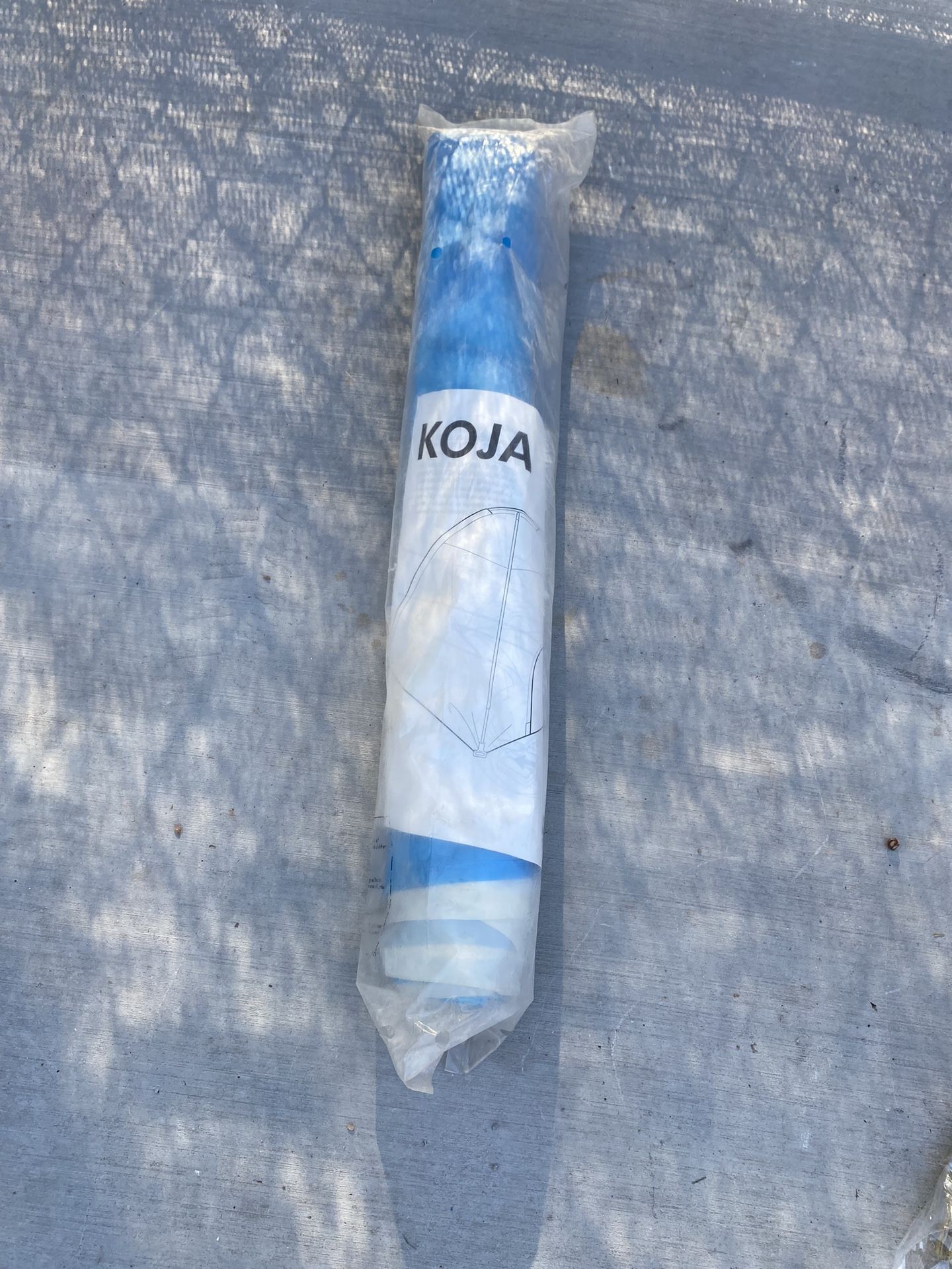 Ikea Koja Kids Tent Igloo Blue White Pop Up Play Tent New in original packaging