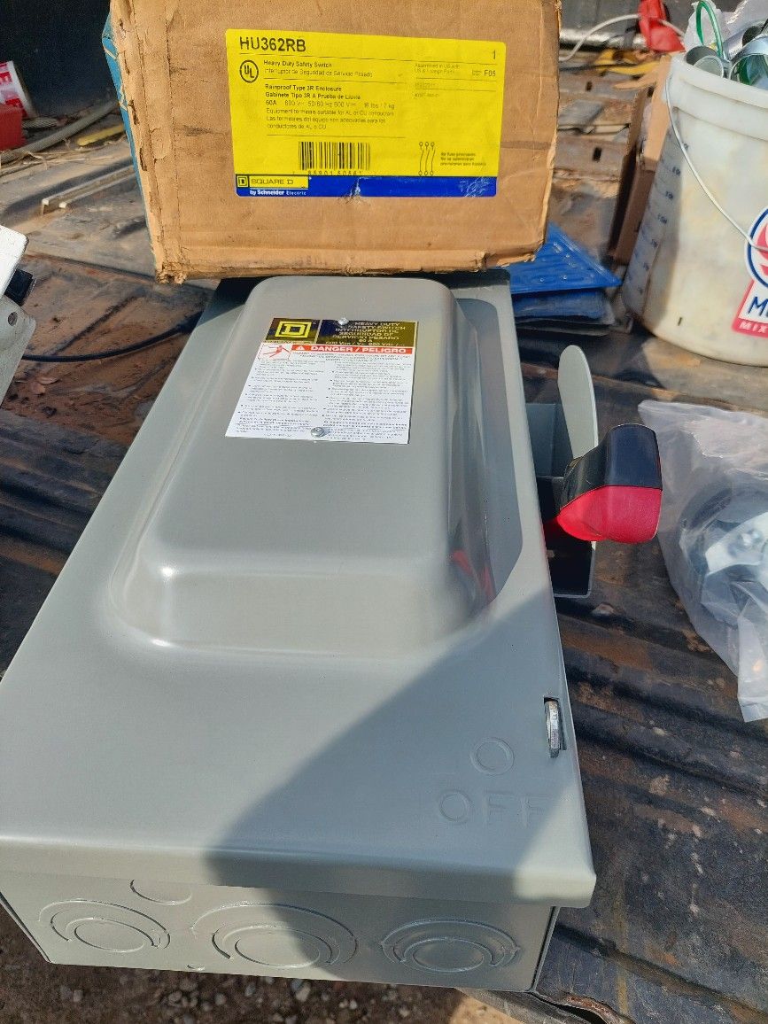 Electrical Disconect 60 Amp 3 Phase