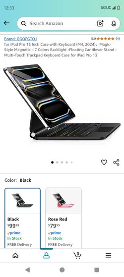 iPad Pro 13 Inch Case With Keyboard