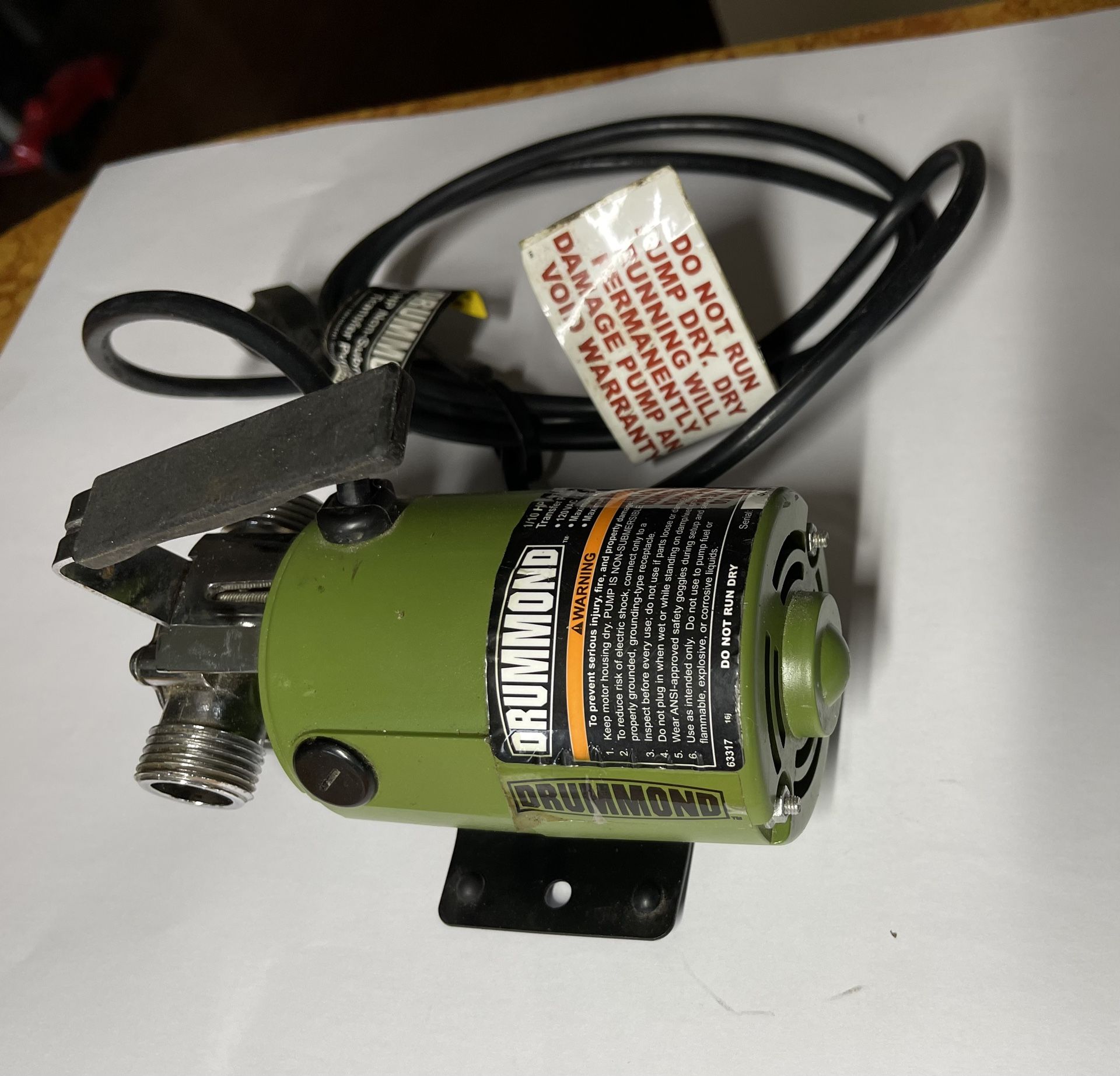Drummond - Non submersible Pump