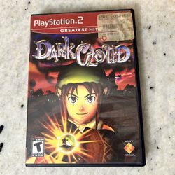 Dark Cloud (Sony PlayStation 2, 2001) PS2 Label  - Complete w/ Manual CIB