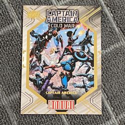 Marvel Comics Captain America Annual Card