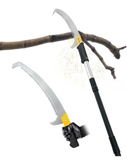 14.5FT Pole Saw with Adjustable Length for Tree Trimming,