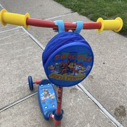 Paw Patrol Toddler Scooter